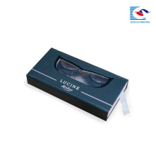 custom fake eyelash paper cosmetic packaging box